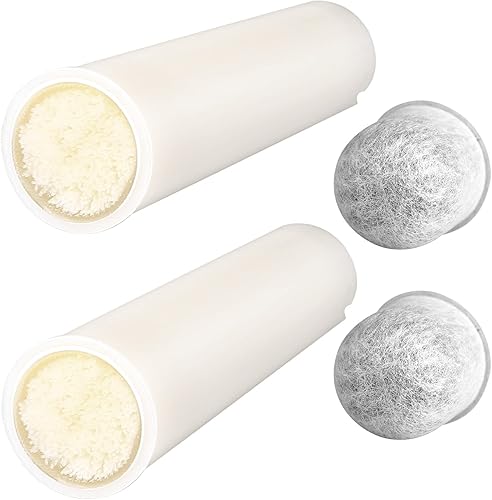 Membrane Solutions Filtro de agua S2 Elementos de filtro de repuesto, 0.1 micrones, equipo de supervivencia para purificador de agua de 4 etapas,