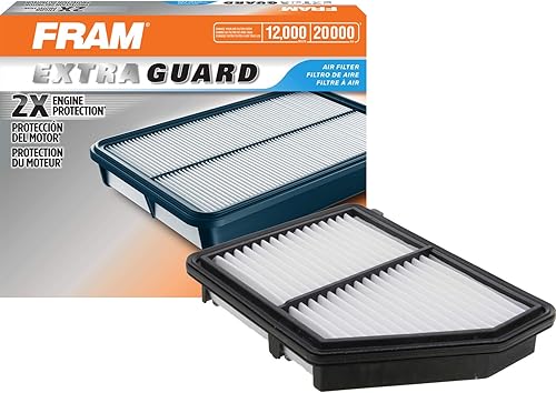 FRAM Reemplazo del filtro de aire del motor Extra Guard, fácil de instalar con protección avanzada del motor y rendimiento óptimo, CA12051 para