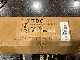 3.5" Door Hinges, 5/8" Radius photo review