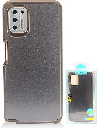 Miniatura 4 de CELZEN - Para Motorola Moto G Stylus 4G 2021, XT2115 - Funda de teléfono con soporte de anillo - RS2 oro rosa