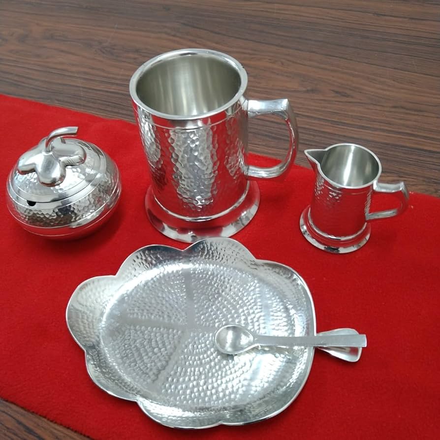 インドネシア 錫 食器 画像 追加