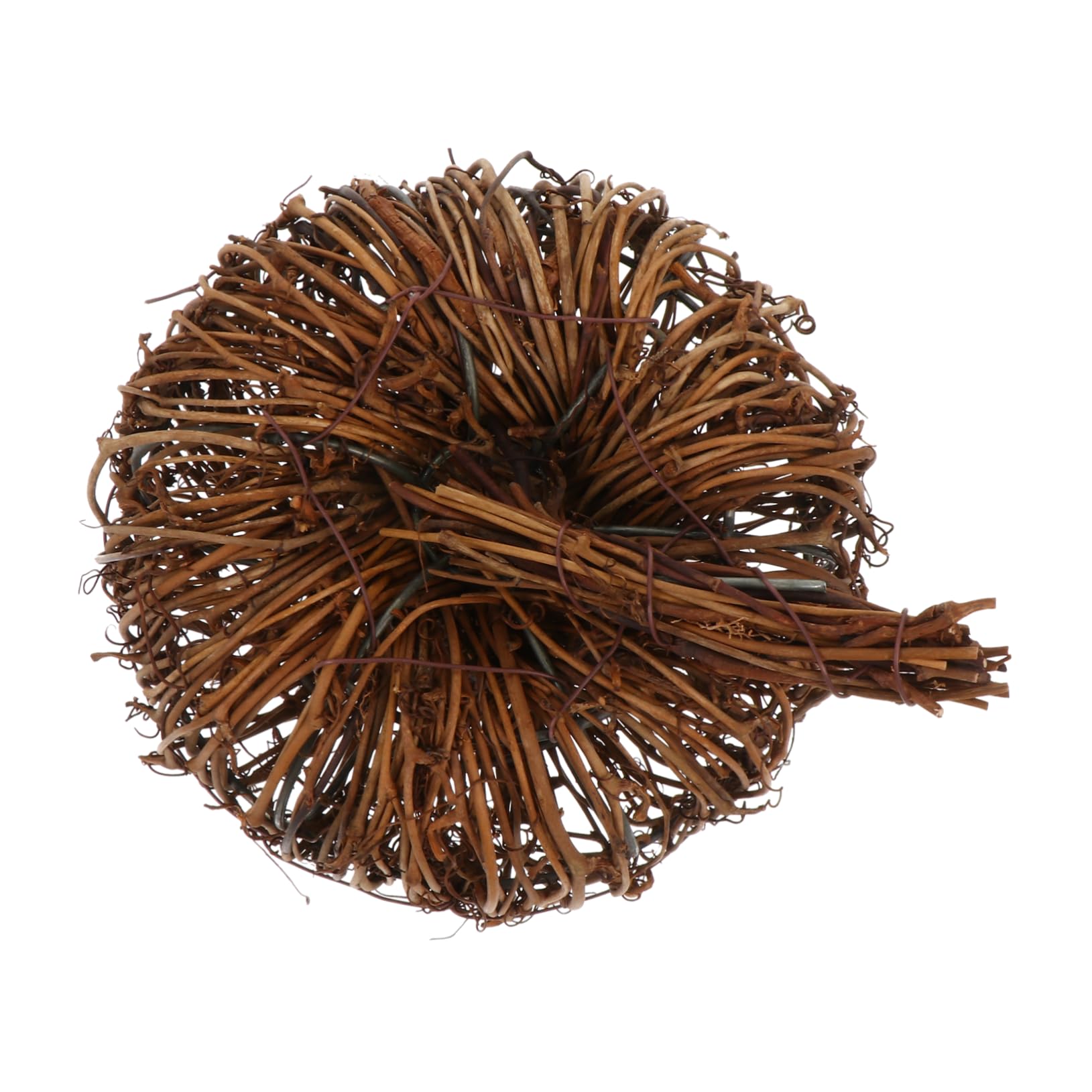 Cabilock 1pc Rattan Woven Pumpkin Decorative Table Ornament for Festive Decor for Halloween Thanksgiving and Autumn Home Decoration Lightweight and Charming Craftsmanship