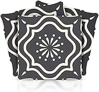 Vista 4 de Mi Alma Black & White Collection - Juego de 24 calcomanías de azulejos para azulejos de baño y cocina, fáciles de aplicar, simplemente despegar