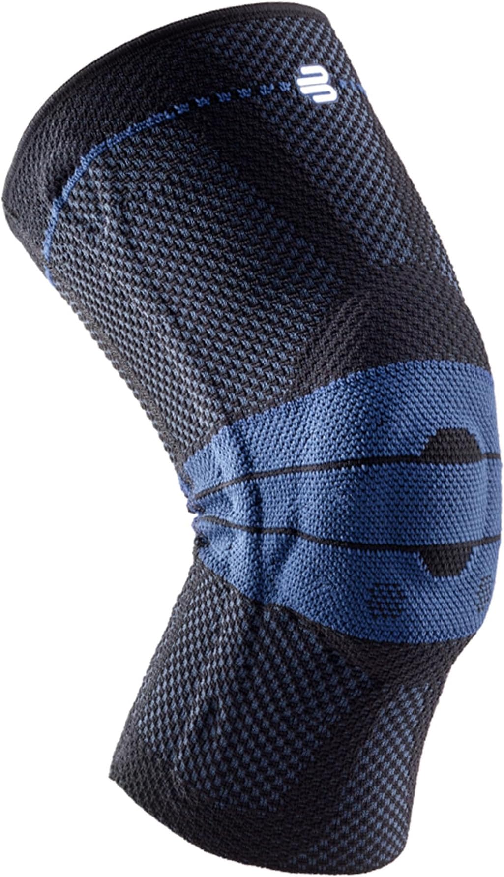 GenuTrain Knee Support Brace (New Version) - Targeted Support for Pain Relief & Stabilization for Weak, Swollen & Injured Knees & Arthritis - Size 4 - Color Black