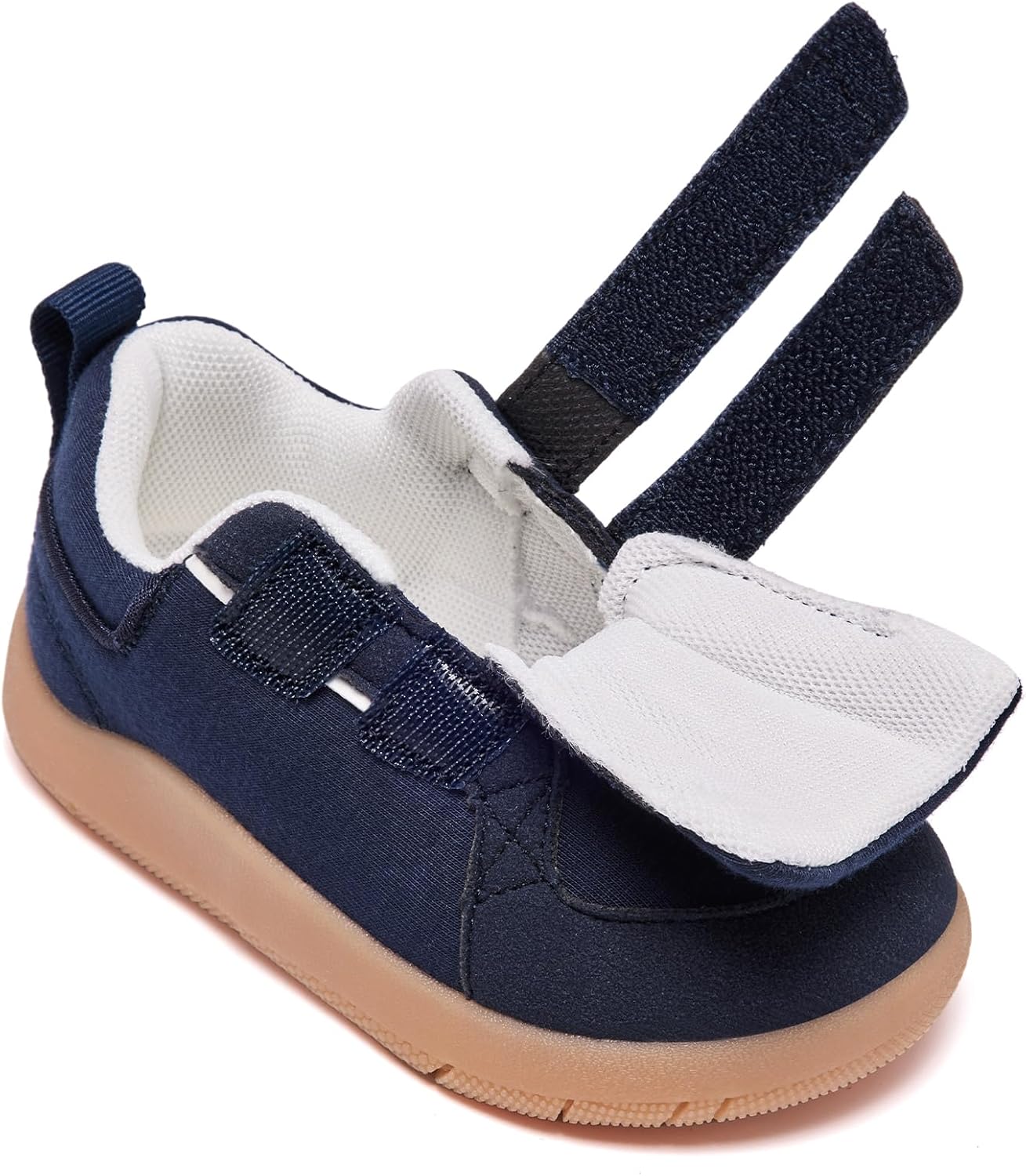 MORENDL Boys & Girls Walking Shoes 0-4 Years Baby Wide Toe Box Barefoot Shoes Toddler Sneakers - Image 4