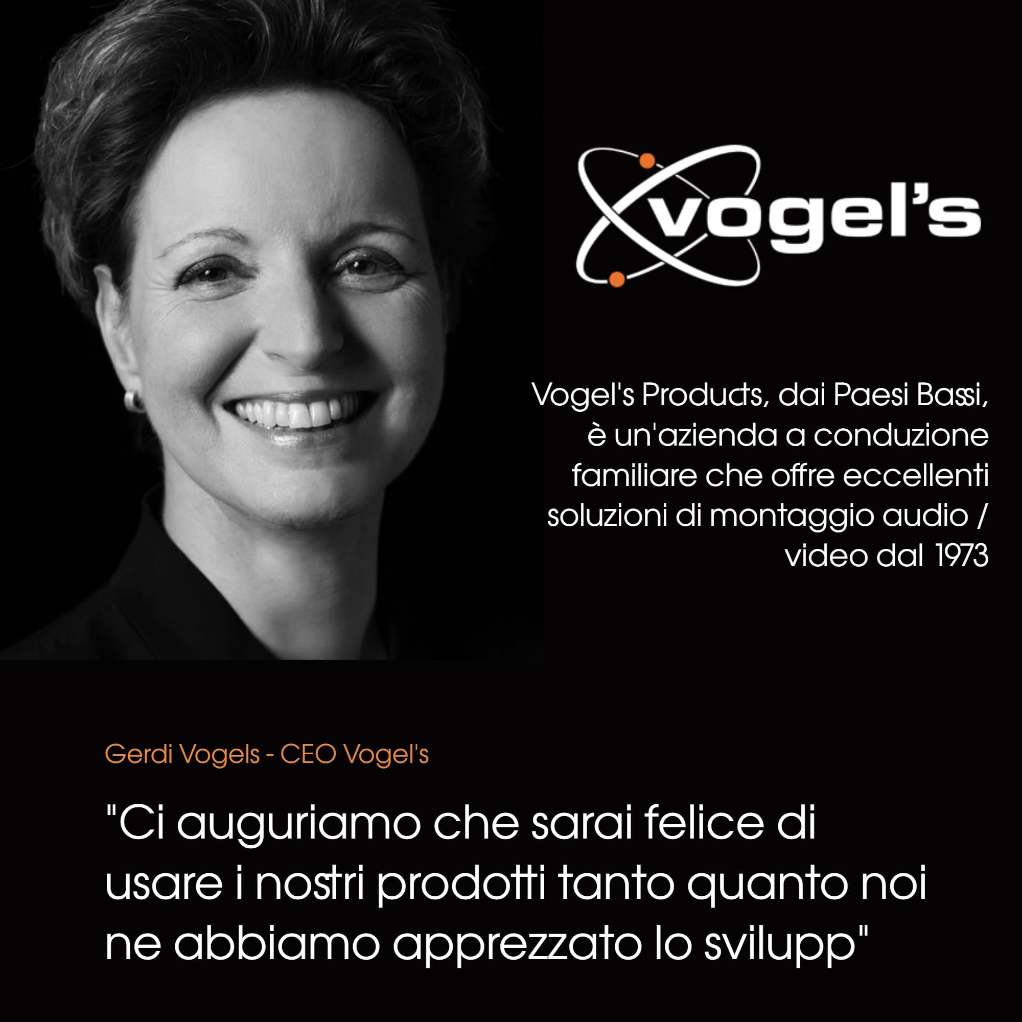 Vogel’s TVM 1605 Supporto TV fisso per televisori da 40-100 pollici, Max. 75 kg, Staffa da parete per TV max. VESA 600x200