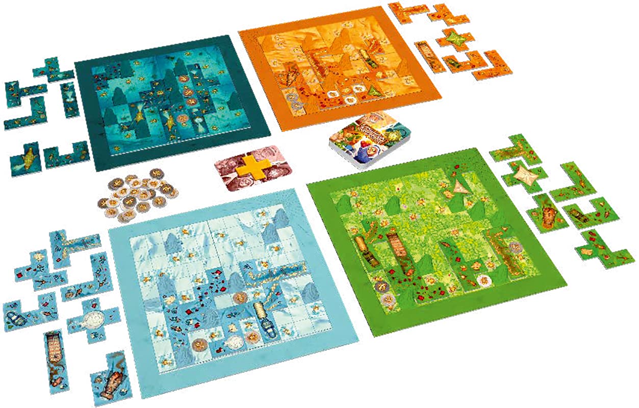 Blue Orange - Jeu de tuiles - Scarabya (Version multilingue)
