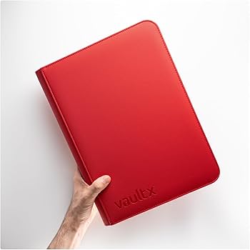 Amazon.com: Vault X 9 Pocket Trading Card Zip Binder, 360 Cards