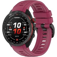 Compatible with Garmin Approach S70 42mm 47mm Watch Band for Women Men, Soft Silicone Replacement Bands Wristbands Accessory Straps Fit for Garmin Approach S70 42mm 47mm