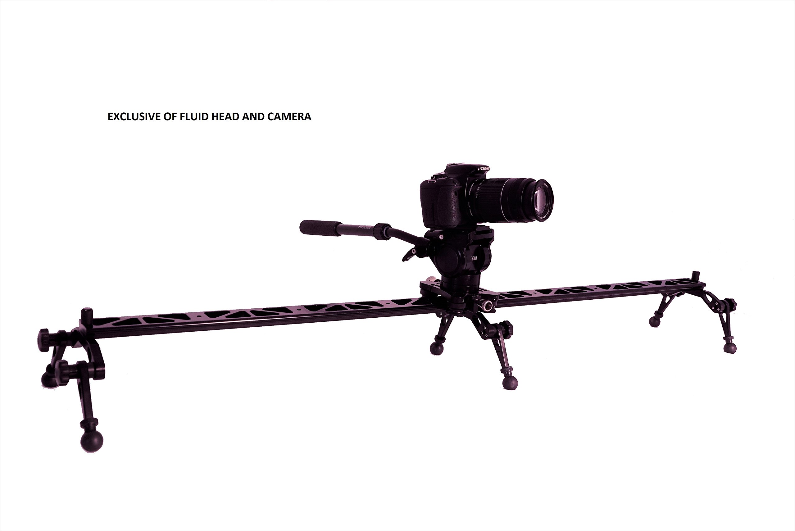 Slider with Fluid Head (4ft)