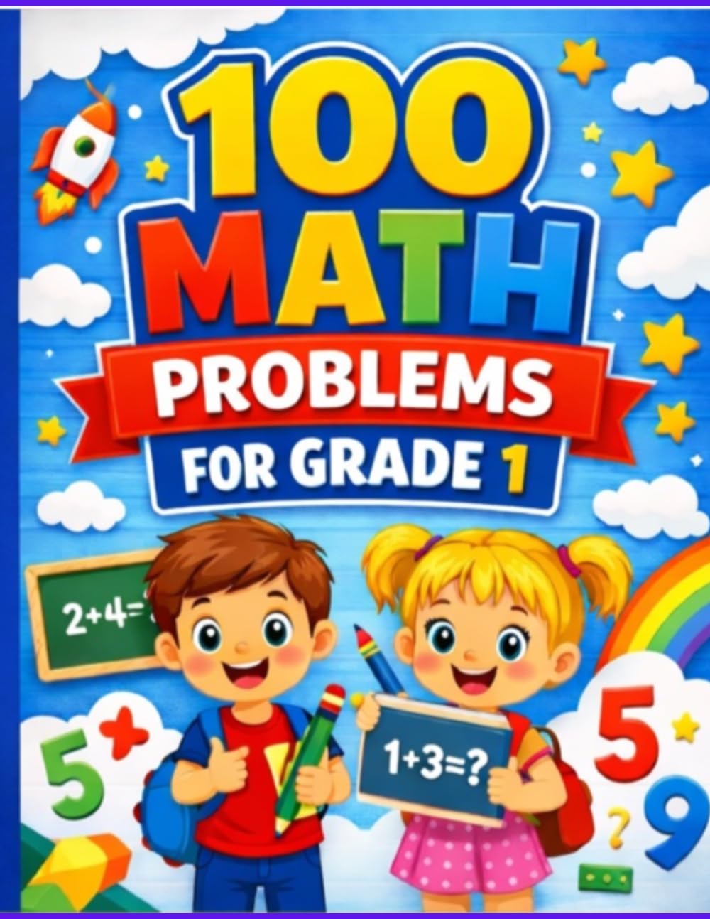 100 Fun Math Word Problems for Grade 1