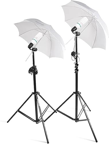 Miniatura 3 de studiofx 400W de visualización verde Chromakey 6ft x 9ft telón de fondo Fotografía, Vídeo, Kit de iluminaciónsistema de soporte de fondo incluidopor