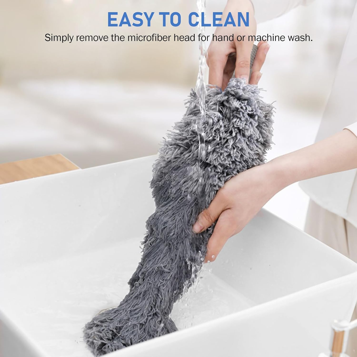 SetSail 100-Inch Extendable Microfiber Duster with Handle