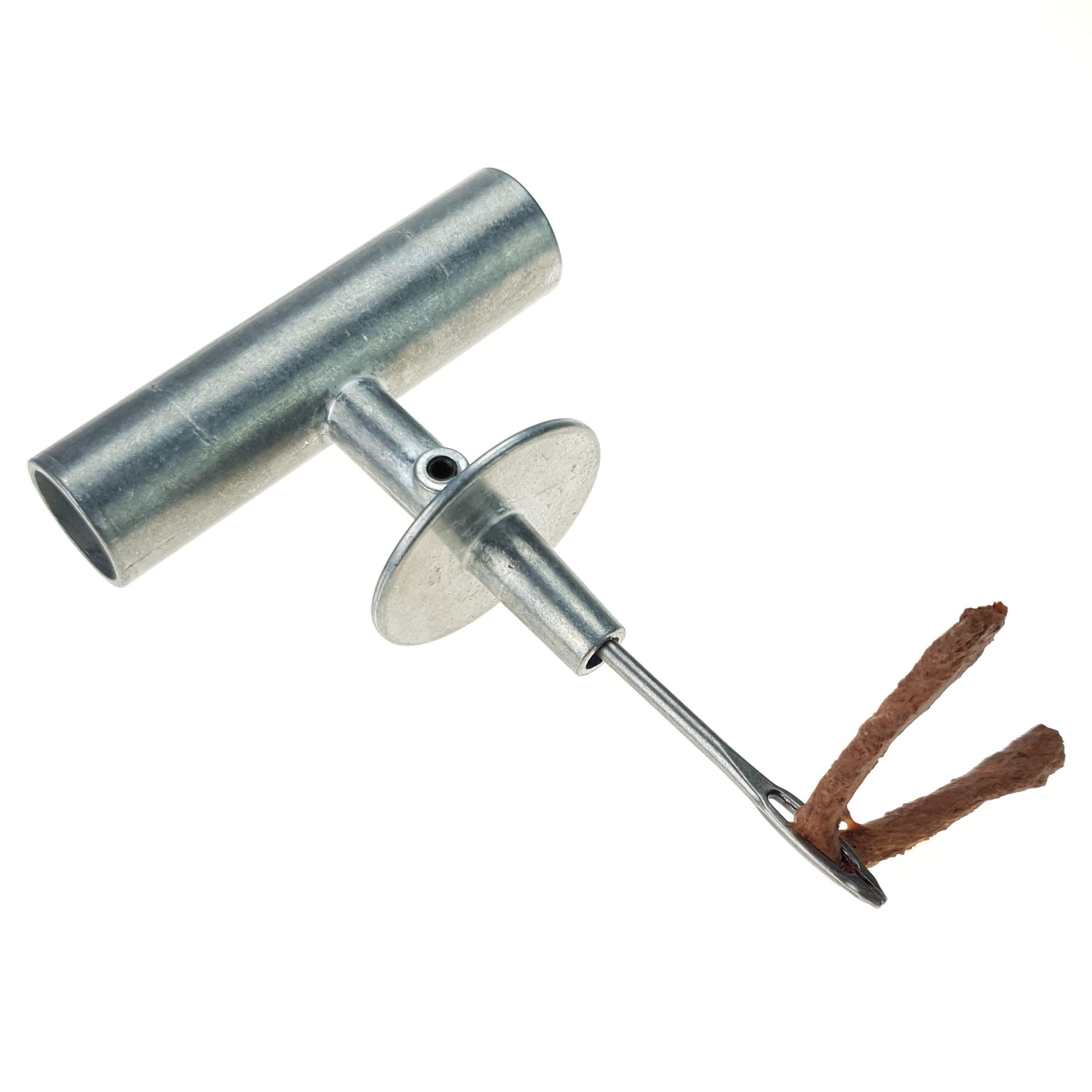 STIX Kit Riparazione Pneumatici N2 con Corde Butiliche e Attrezzi | Con colla vulcanizzante, 75 corde butiliche, punteruolo e punta elicoidale, ideale per riparazioni rapide dei pneumatici