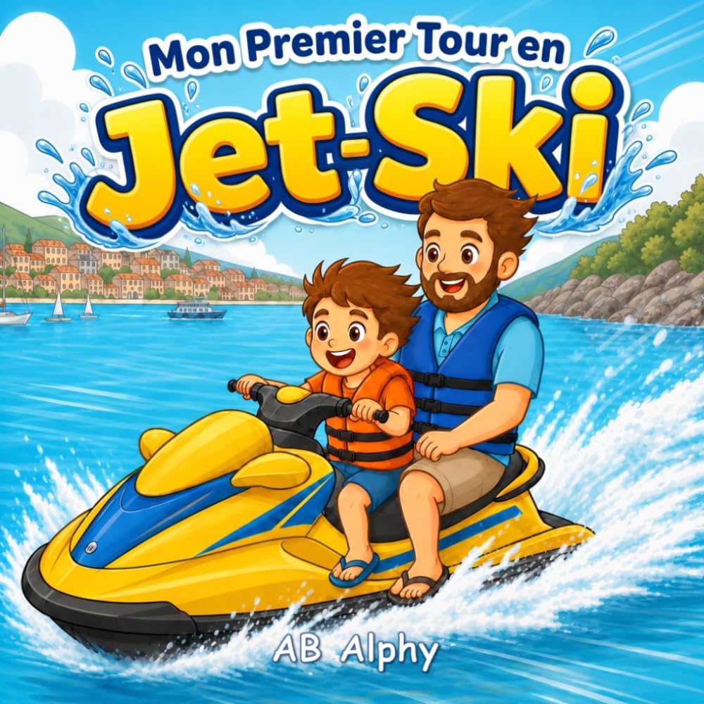 Mon Premier Tour en Jet-Ski: Une douce histoire sur le courage, la sécurité et une première aventure sur l’eau