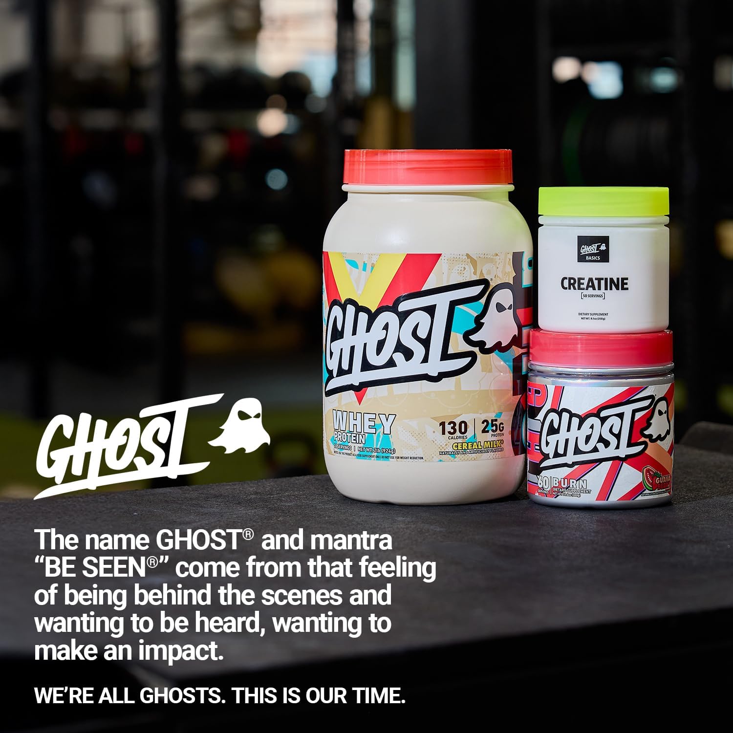 GHOST Whey Protein Powder, Cereal Milk - 2LB, 25G of Protein - Whey Protein Blend - ­Post Workout Fitness & Nutrition Shakes, Smoothies, Baking & Cooking - Soy & Gluten-Free