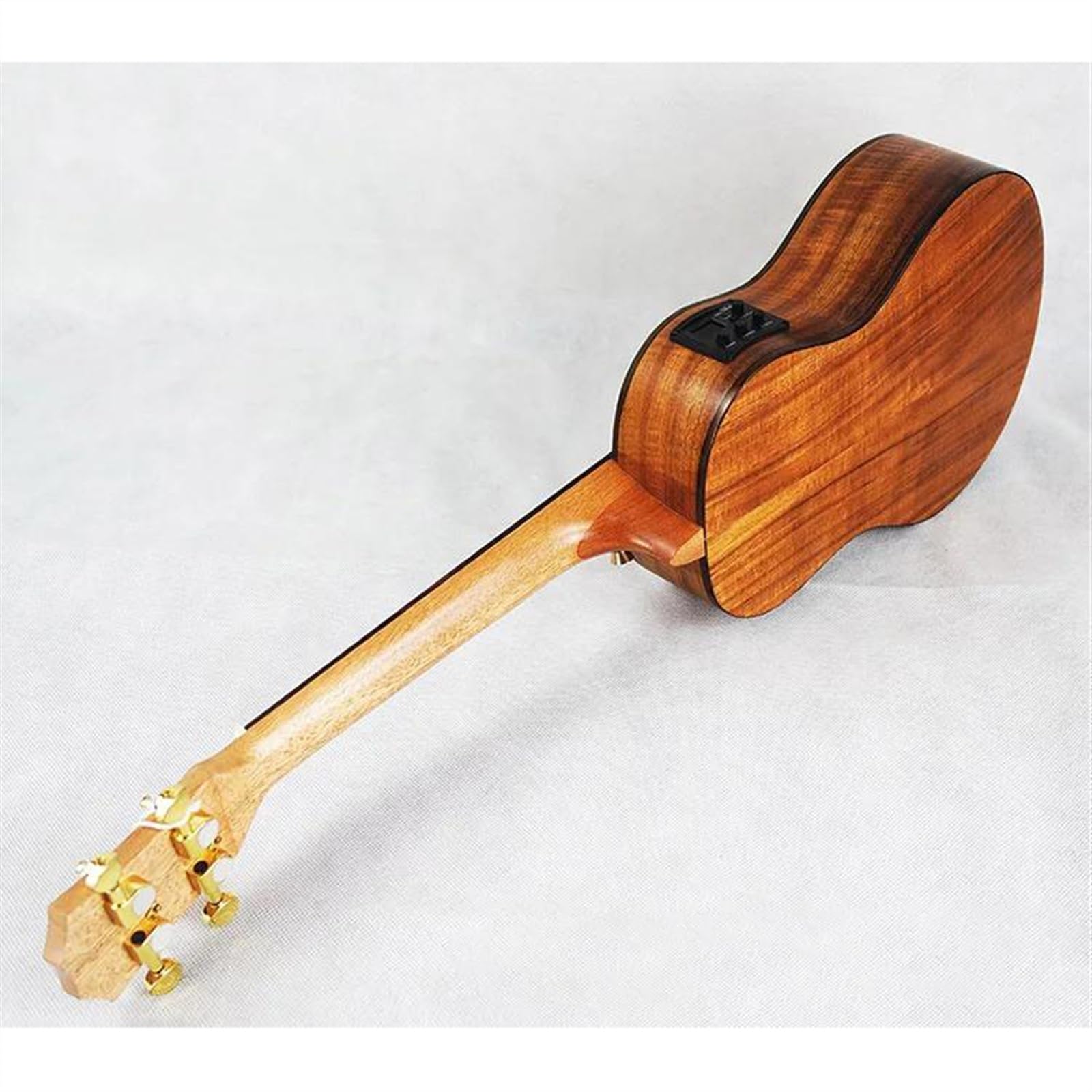 26-calowy Tenorowy Elektryczny Ukulele Z Litego Drewna Akacjowego 4 Struny Do Gitary Ukelele Z Przetwornikiem EQ Zestaw Startowy do Ukulele