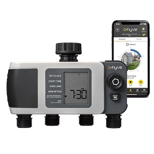 Orbit B-hyve XD 4-Port Smart Hose Watering Timer - App