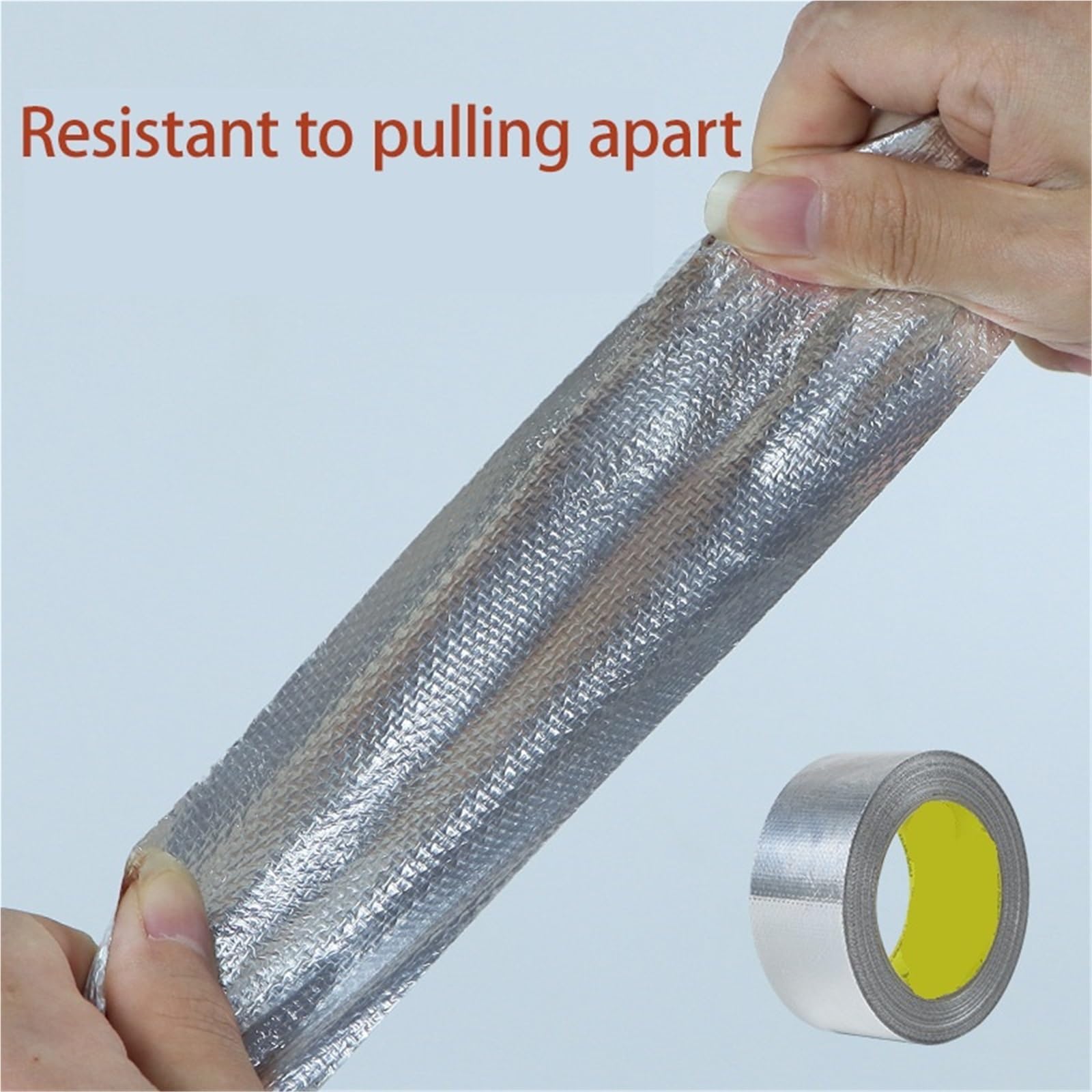 Cinta de papel aluminio tela fibra vidrio