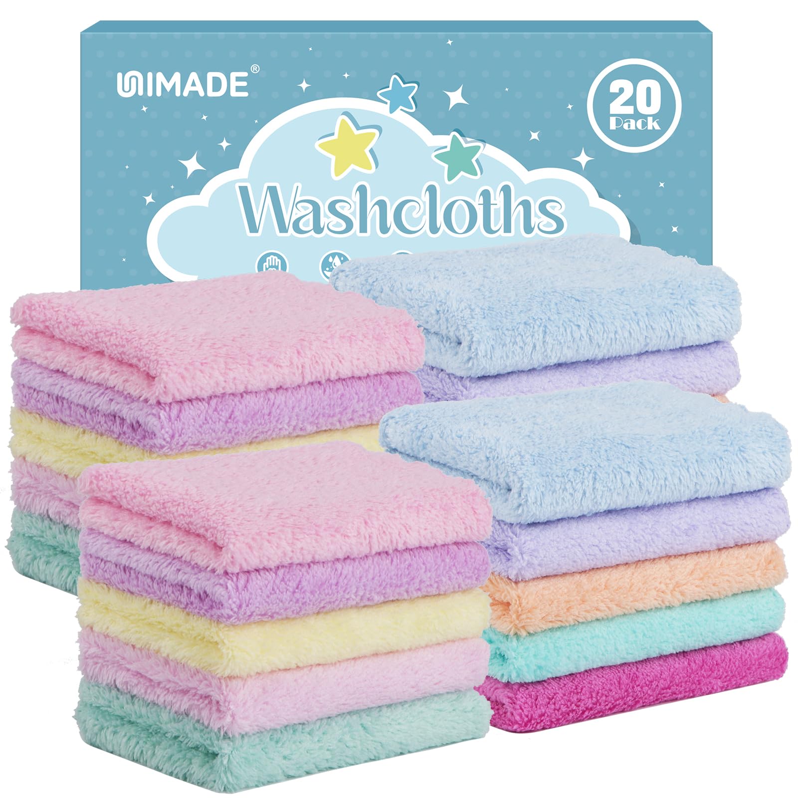 UNIMADE Baby Washcloths - bathing | Mubboo
