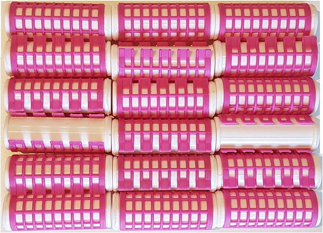 Pack of 18 Heated Rollers - 24 mm - Simple and Effective