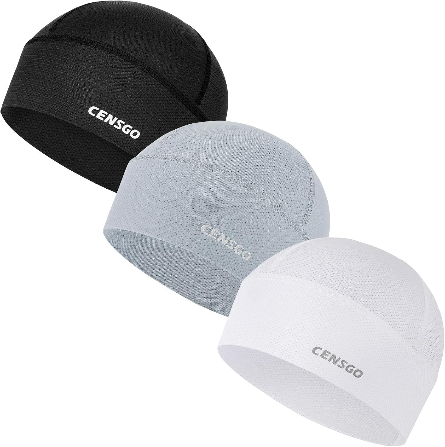 CENSGO Breathable Cooling Skull Cap Sweat-Wicking Helmet Liner