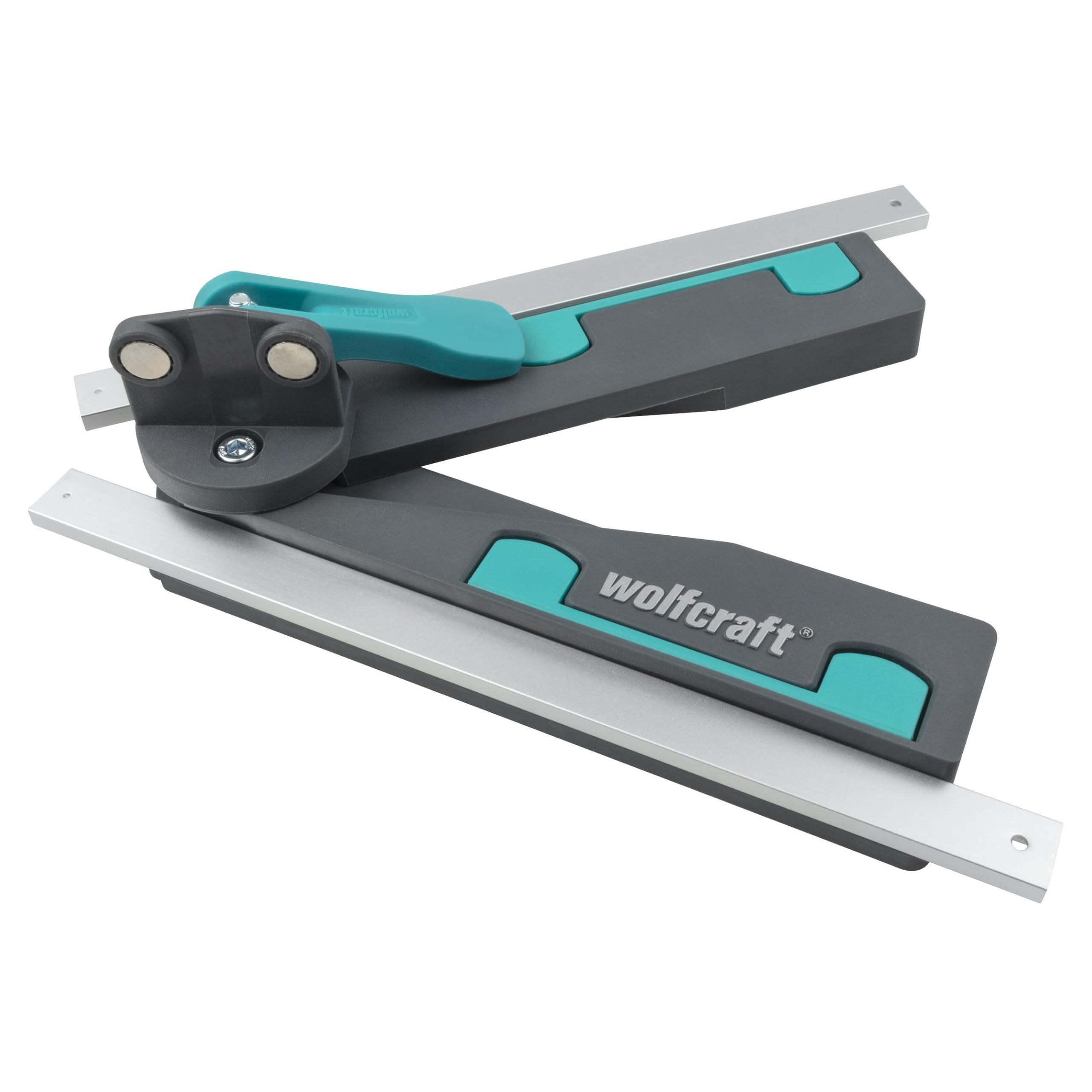 wolfcraft 6957000 - Fausse équerre pour scies à onglet - Pour la mesure et le report d'angles - Angles de 30° à 180°