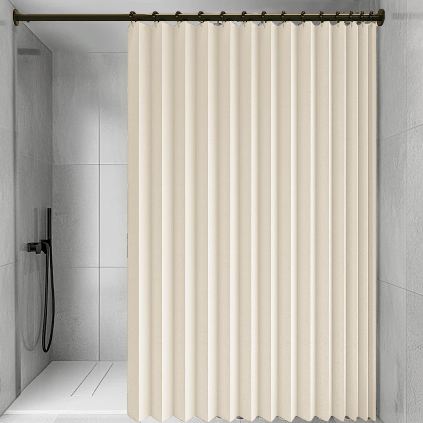 Rideau accordéon anti froid 100x180 pour stopper les courants d'air de porte