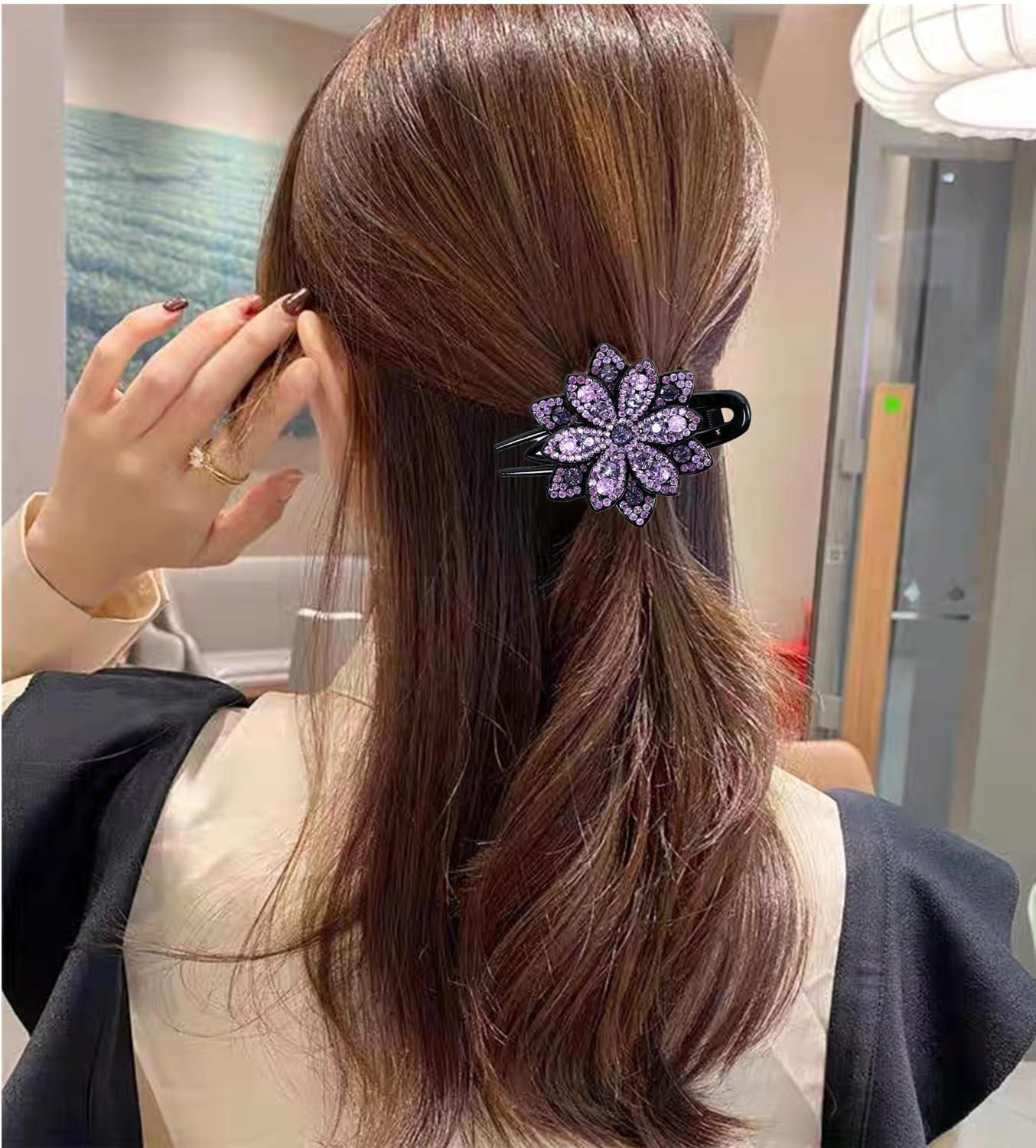 Pince Cheveux Fleur Élégante - Atelier Mila