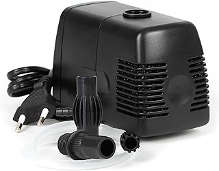 SunSun HJ-542 ECO Aquarium Pumpe 400 L/h 5 W kleine Aquariumpumpe mit Filterschwamm und Sauerstoffschlauch für Mini Aquarium