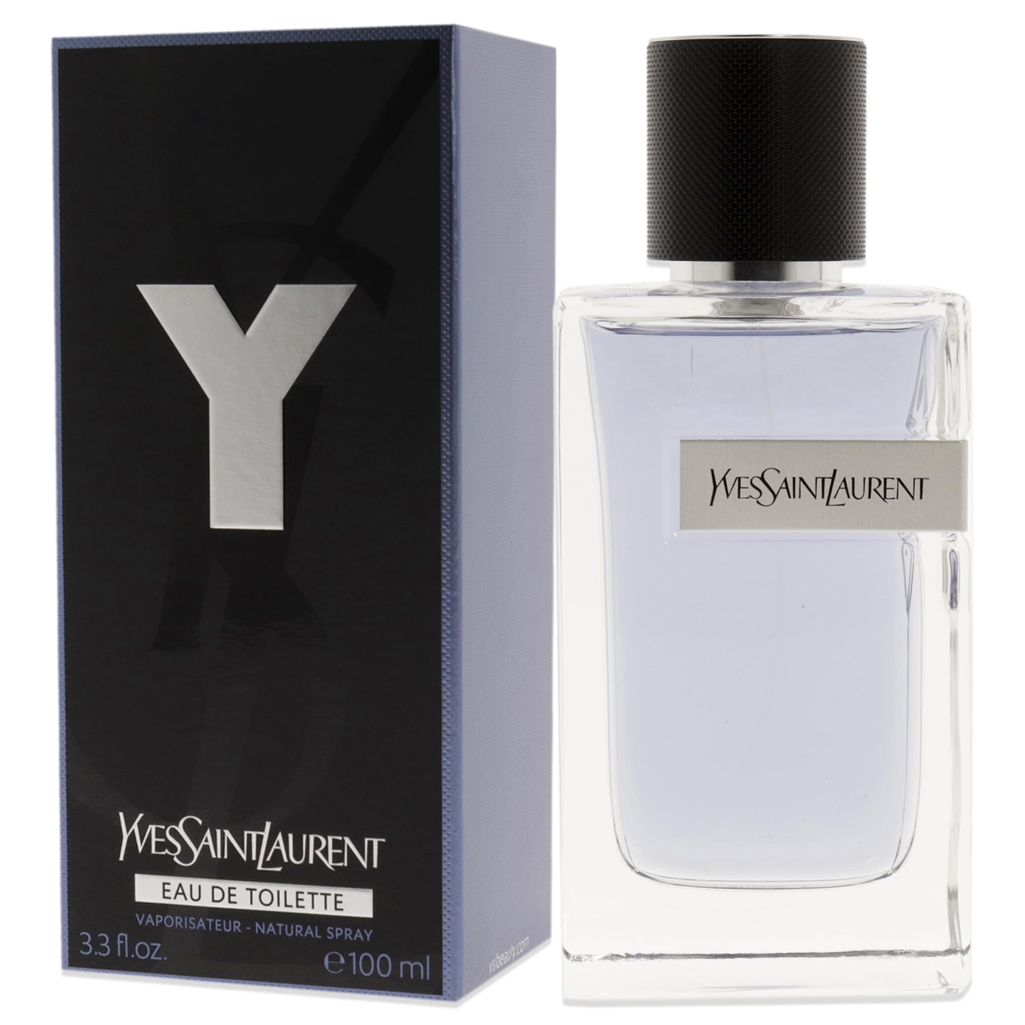 Amazon.com : YVES SAINT LAURENT Y Eau De Toilette for Men, 100 ml
