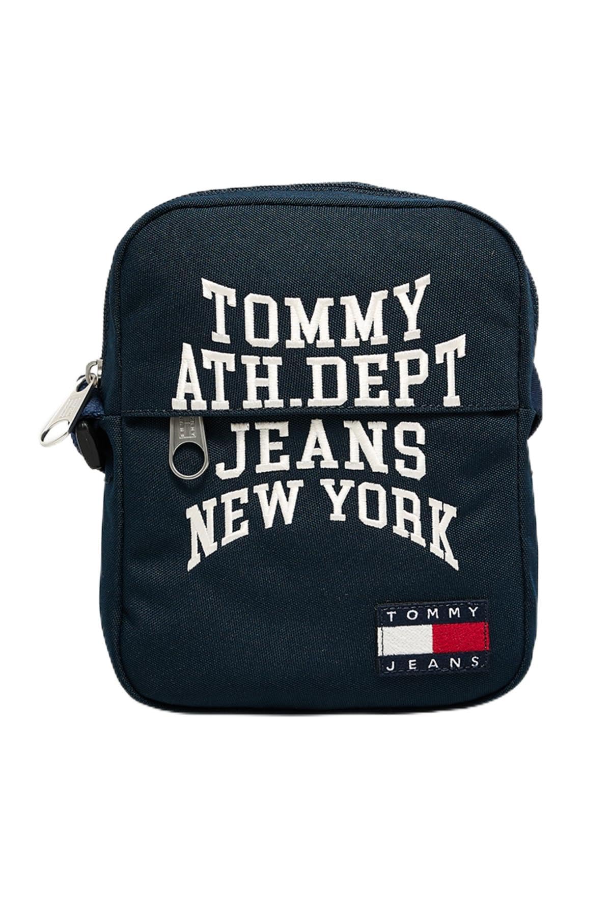 Tommy Hilfiger Erkek Çapraz Çanta Am0Am13816C1G,Blue Tek Ebat