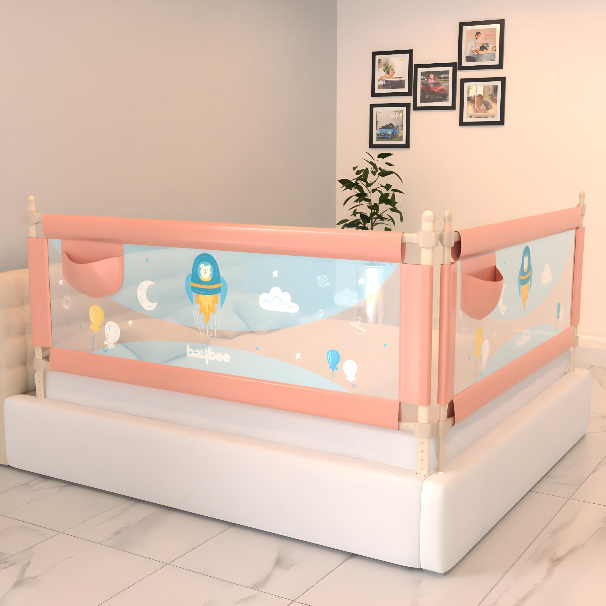 Baby Bed Rail Guard - Safe Sleep for Toddlers -21