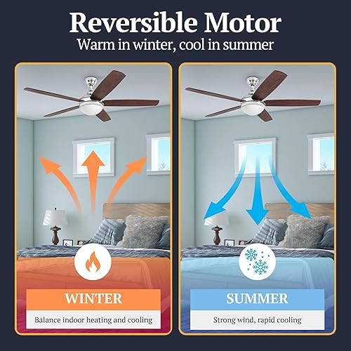 Miniatura 8 de Prominence Home 51630-01 Ashby Ventilador de techo