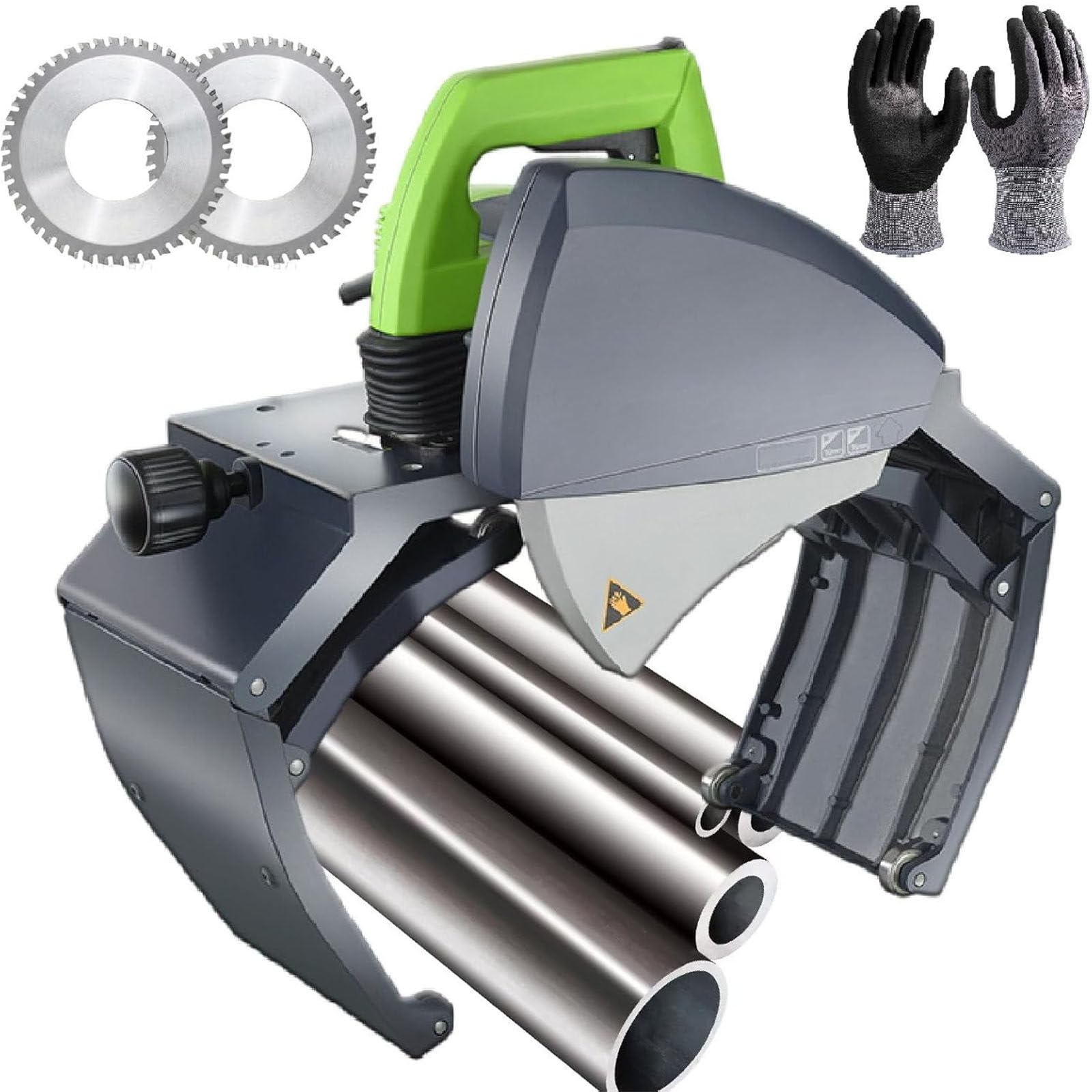 Tagliatubi elettrico per acciaio, PVC, ghisa, resistente, alta precisione ± 0,05 mm, taglio a freddo, senza scintille, ideale per impianti idraulici e edili