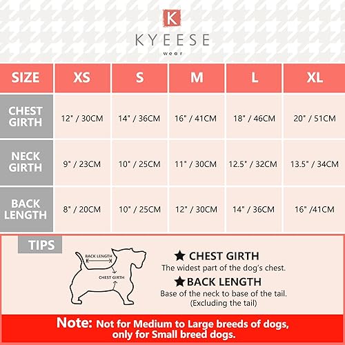 Miniatura 2 de KYEESE Vestido de perro a cuadros con lazo, ropa ligera para mascotas para perros pequeños, gatos, cachorros, trajes de perro, gris, XL