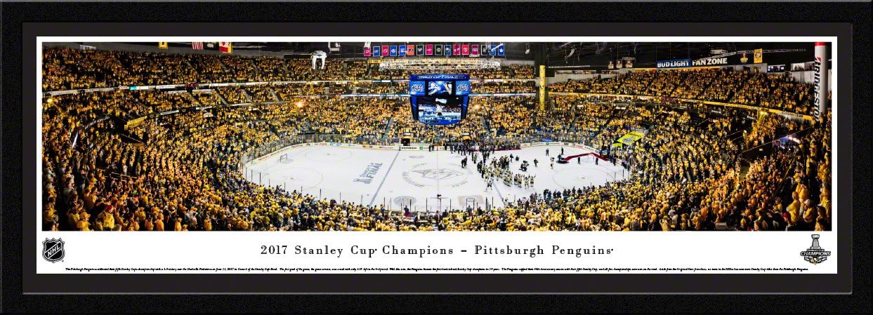 2017 Stanley Cup Champions, Pittsburgh Penguins - NHL Posters, Framed Pictures and Wall Decor by Blakeway Panoramas