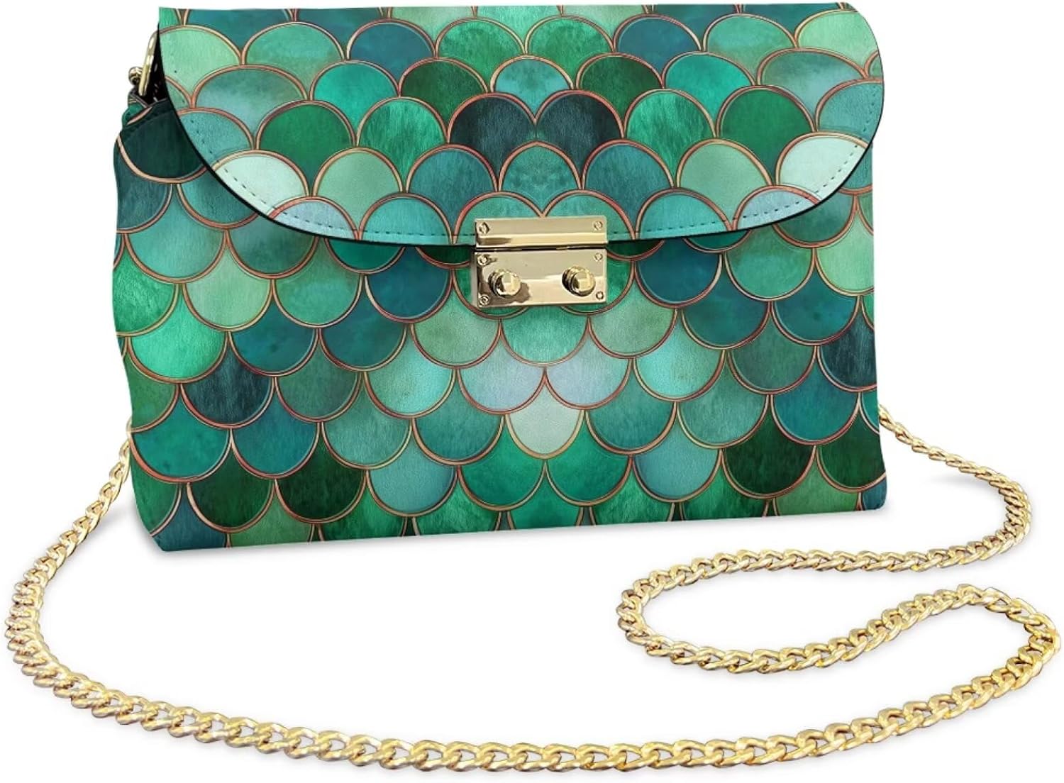 Crossbody Bag for Women, Casual Leather Sling Bag with Detachable Pouch, Lightweight Shoulder Purse for Travel