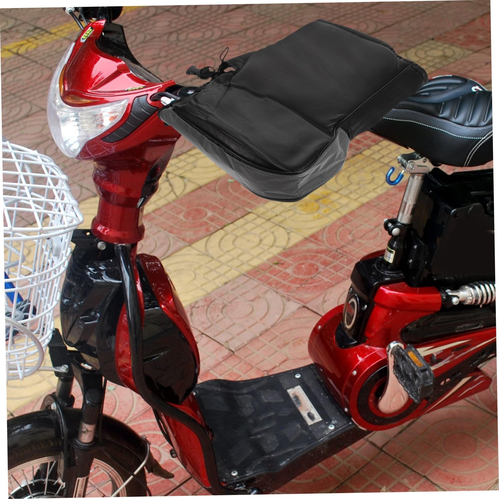 2pezzi Guanti Invernali Impermeabili Termici Guanti Da Guida Da Caldi Antivento Ciclista Per Manubrio Protezione Completa