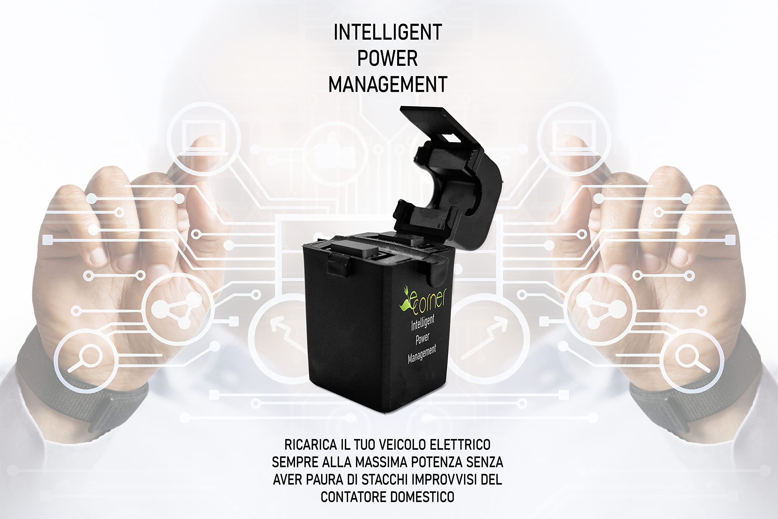 Intelligent Power Management | Sistema di gestione carichi autonomo per stazioni di ricarica veicoli elettrici e WallBox