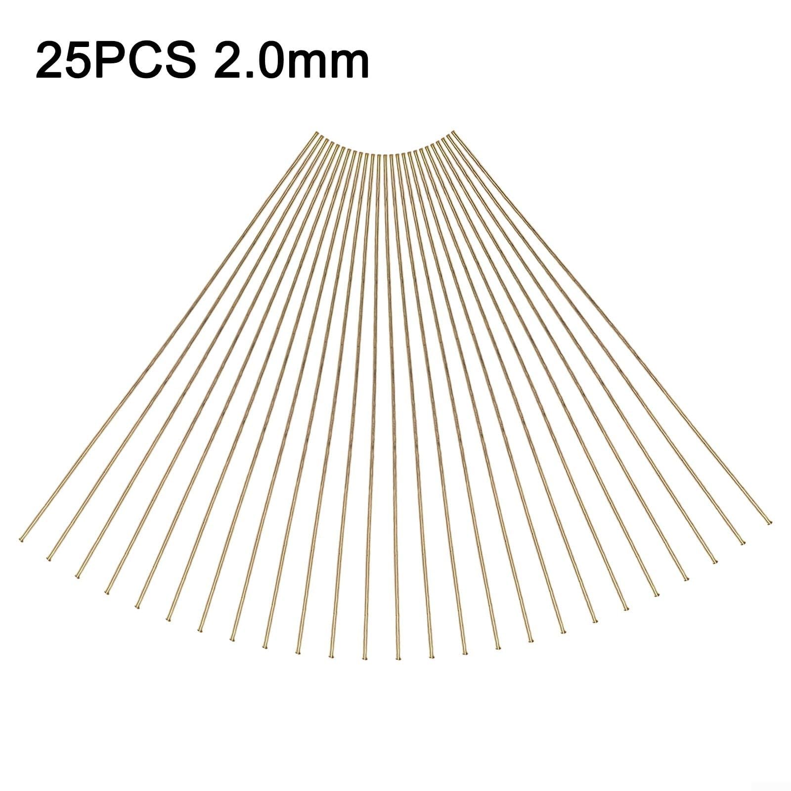 25 aste per brasatura da 250 mm con caratteristiche di flusso ottimali per saldatura ossiacetilene su leghe di rame (2,0 mm)