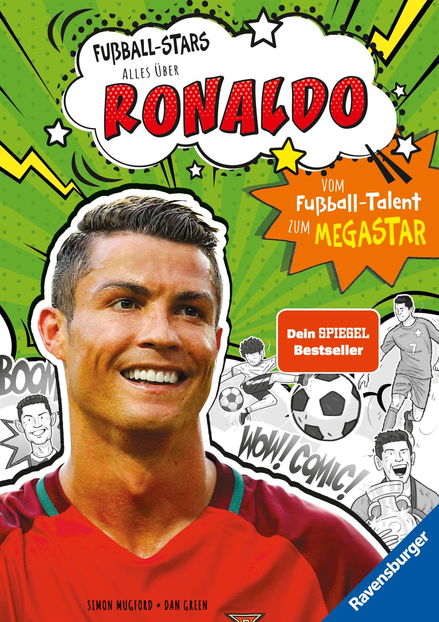 Die Fußball-Stars-Reihe in 6 Bänden + 1 exklusives Stickerset
