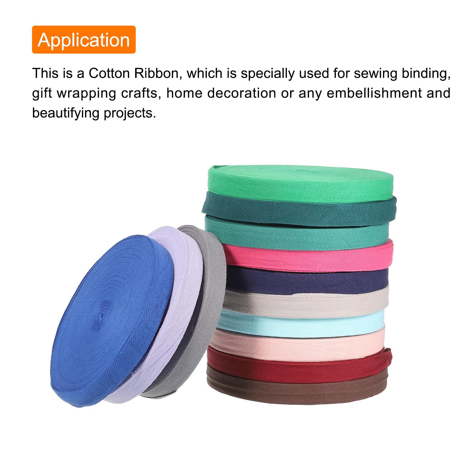 TA-VIGOR Cotton Twill Tape Ribbon 20mm - Image 3