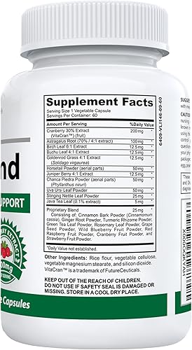 Miniatura 2 de KidneyKind #1 Suplemento de apoyo renal y desintoxicación | Limpieza renal para la salud de la vejiga y urinaria | Buchu, enebro, Uva Ursi,