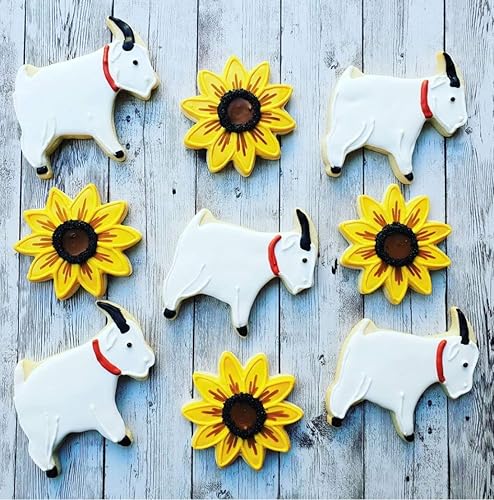 Miniatura 9 de Cortador de galletas de cabra de 3.5 pulgadas, fabricado en Estados Unidos por Ann Clark