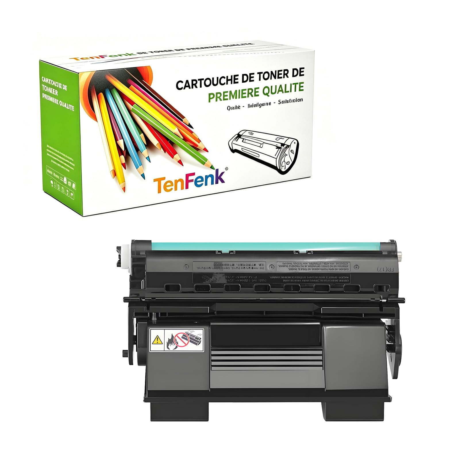 Kompatybilny zamiennik kasety z tonerem dla Epson M4000 C13S051173 do użytku z Epson AcuLaser M4000DN M4000DTN M4000N M4000TN drukarką,(Czarny-20000 stron),1 pack