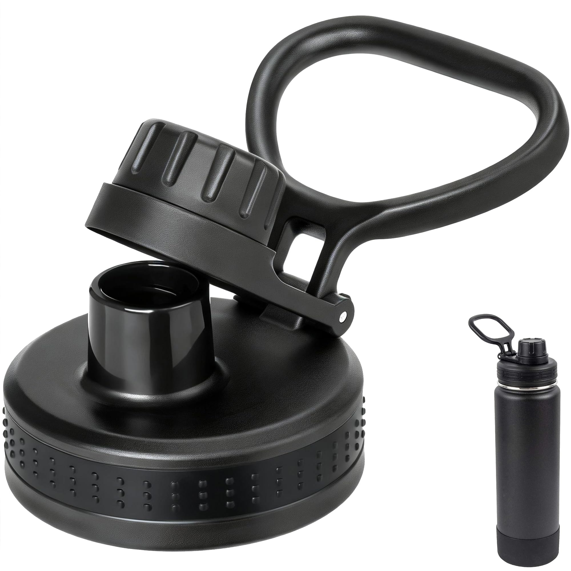 Lid Replacement for Thermoflask 14 oz 16 oz 18 oz 24 oz 32 oz 40oz, Spout Lid Only Compatible With the Brand of Thermoflask Wide Mouth Bottles 100%