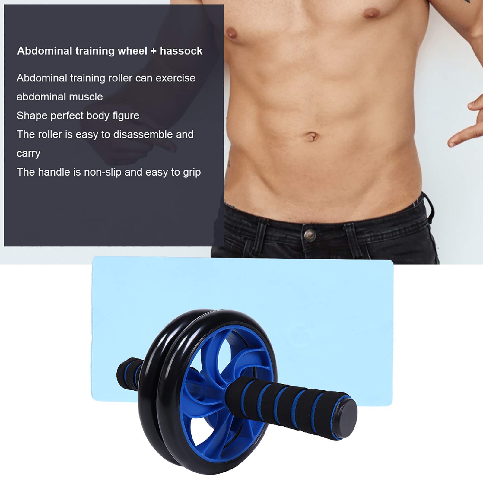 Kółko do ćwiczeń brzucha Skakanka Pierścień oporowy do ekspandera klatki piersiowej Zestaw sprzętu fitness do ćwiczeń w domowej siłowni Niebieski Czarny Zielony Pomarańczowy Żółty