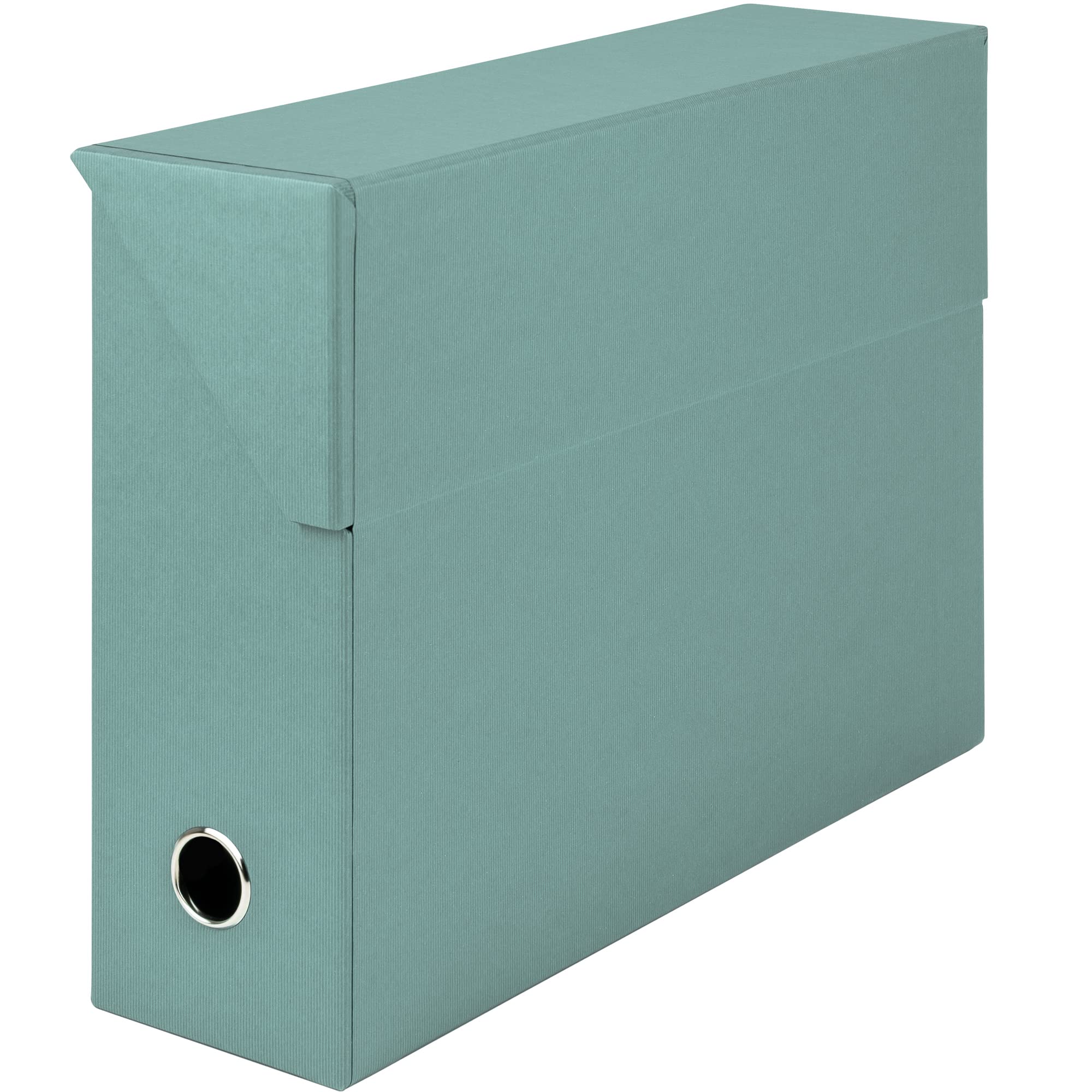 Rössler Papier S.O.H.O. 1319452383 Archive Box with Side Flap and Finger Hole, DIN A4, Opal, 9.5 x 33.5 x 25.5 cm — image 1