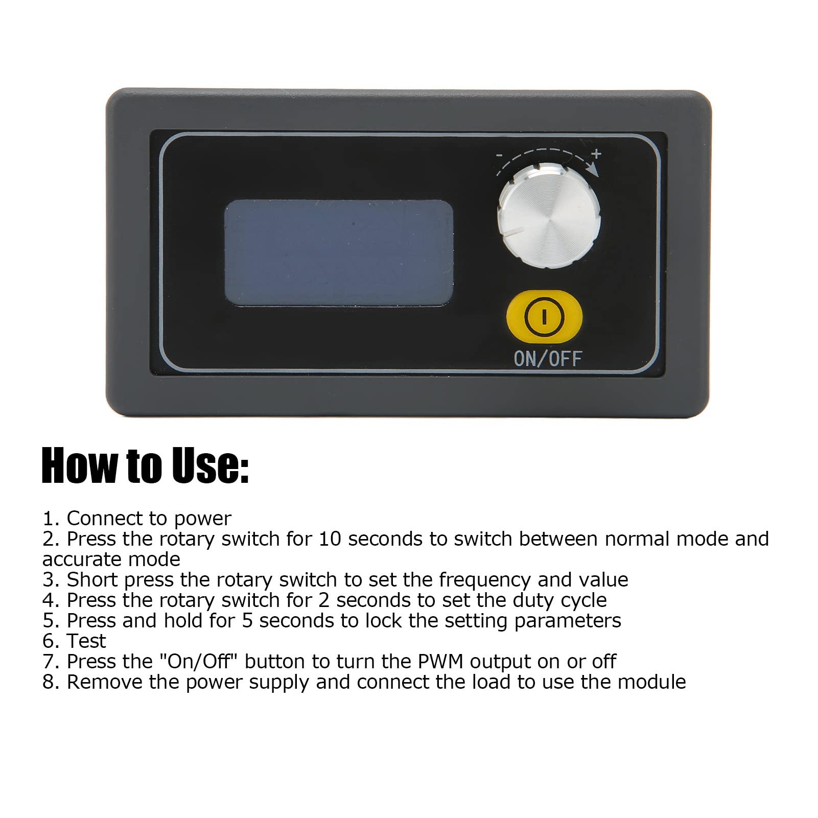 Modulo Generatore Di Segnale PWM Di Frequenza Degli Impulsi Duty Cycle - Foto 6
